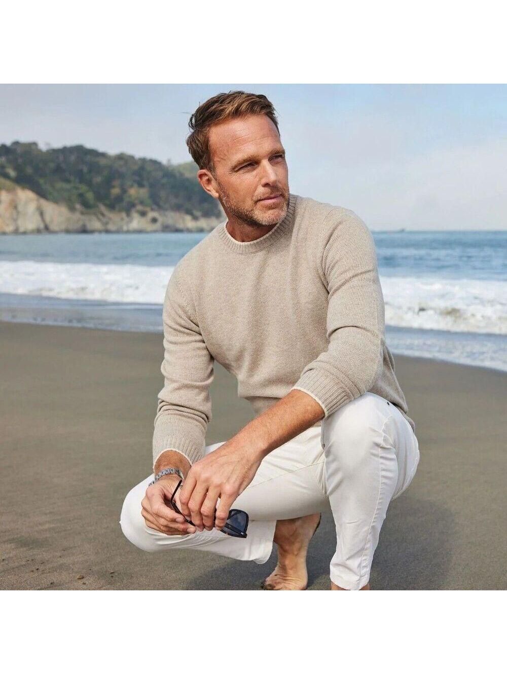 Collars & Co. NWT Napoli Collection Wool & Cashmere Crewneck - Size XXL